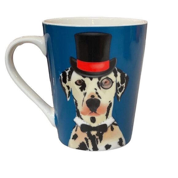 Christopher Vine Australia Presents The Mob Mug Dalmatian Dog Doggy ~ Porcelain - Picture 2 of 6